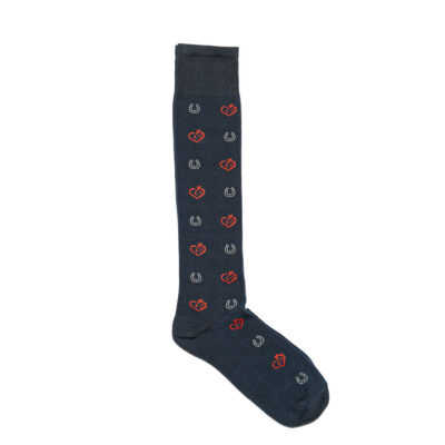 Calza uomo Cavallo Blue