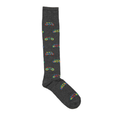Calza uomo Bicicletta Grigio