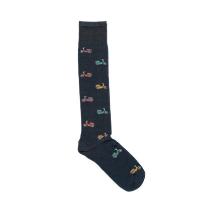 Calza uomo Motocicletta Blue