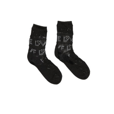 Calza donna Traforata Nero