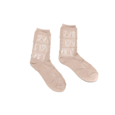 Calza donna Traforata Sabbia