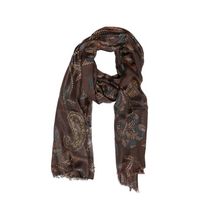 Sciarpa Africo Brown