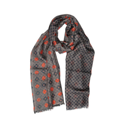 Sciarpa Doppia Stampa Gallico