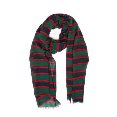 Sciarpa a righe in 4 varianti