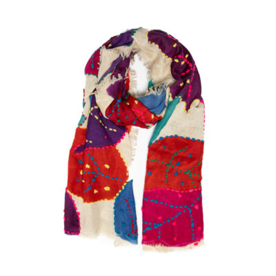 Sciarpa Levante White