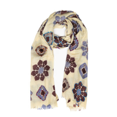 Sciarpa Maestrale white