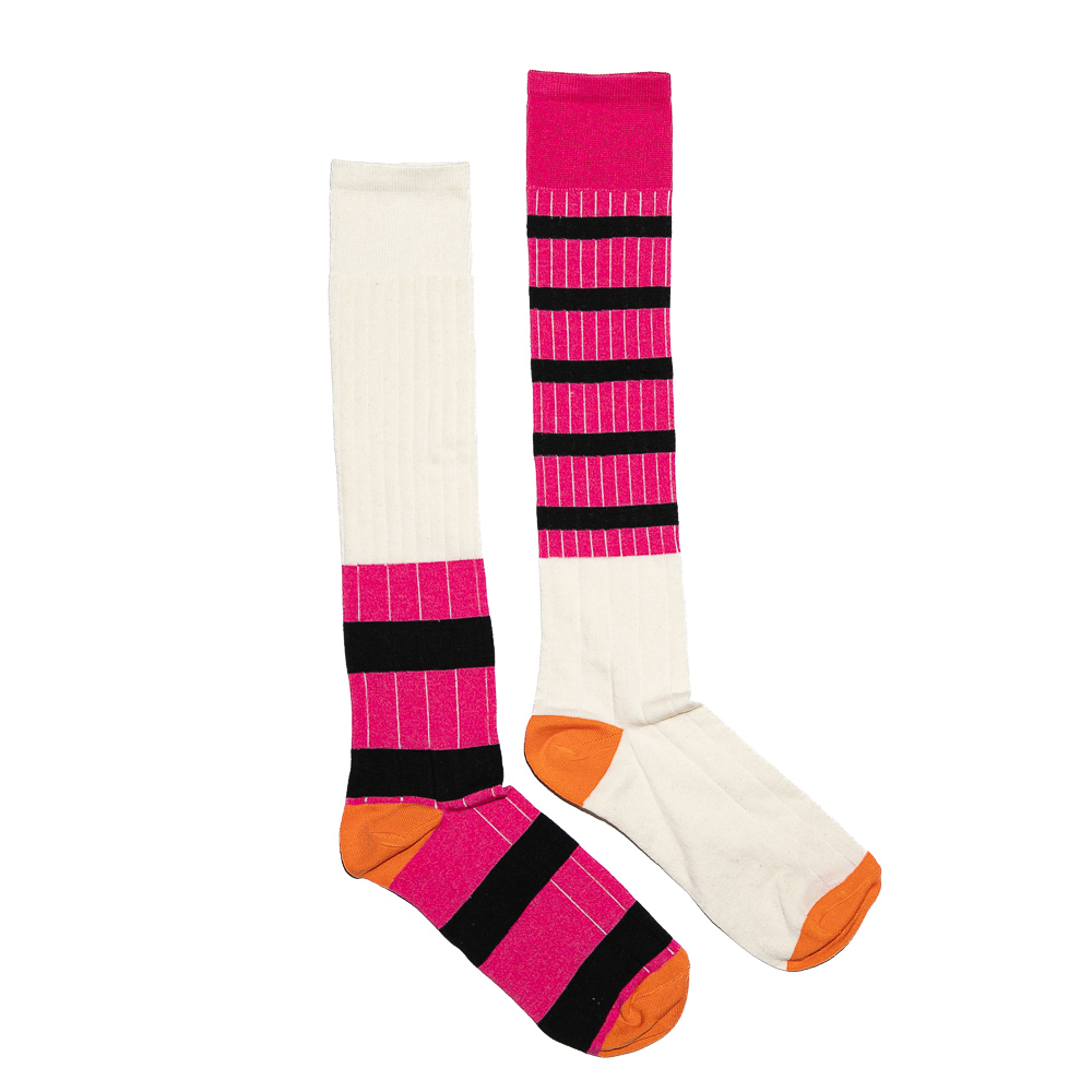 Calza uomo Spaiata Ecru