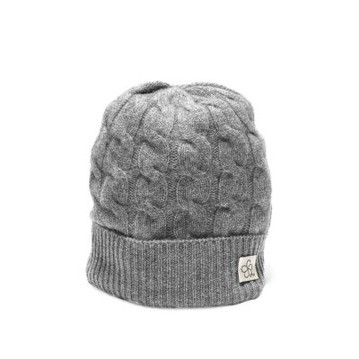 Cappello Treccia Light Grey