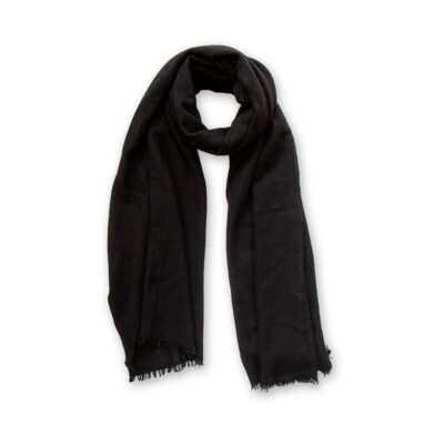 Scialle Clelia cashmere Nero