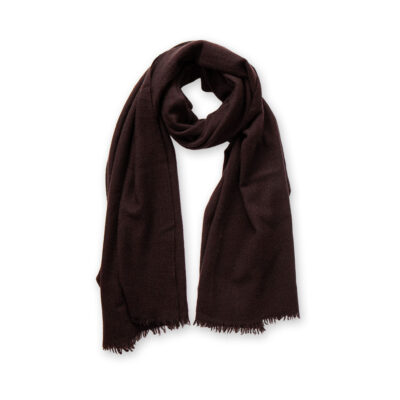 Scialle Clelia cashmere Caffè