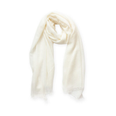Scialle Clelia cashmere Latte