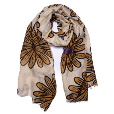 Sciarpa Margherita   due varianti colore