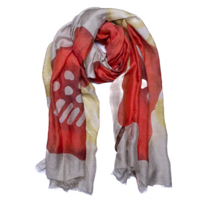 Sciarpa Rosa   due varianti colore