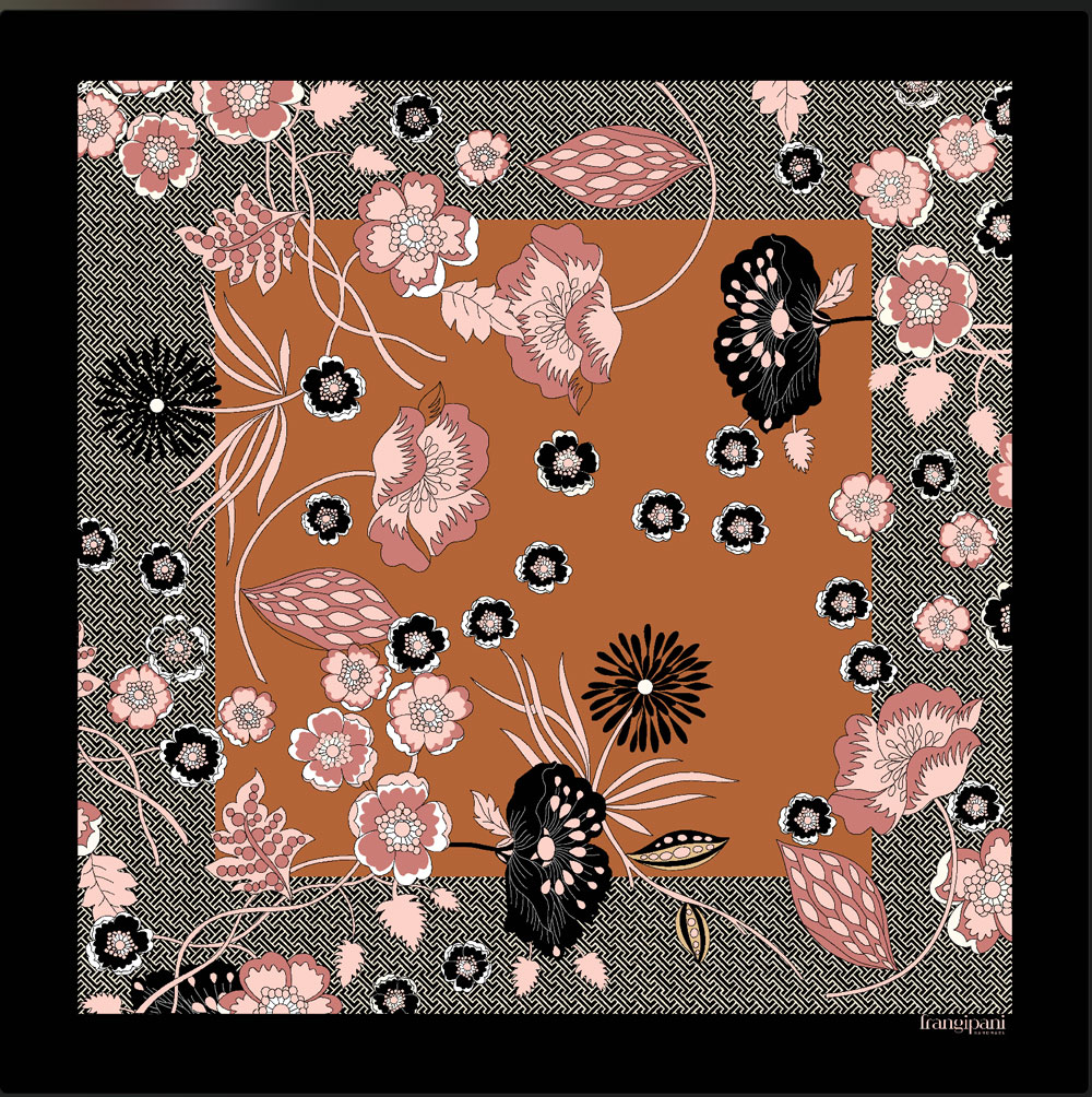 Foulard Marilyn Rust - immagine 2